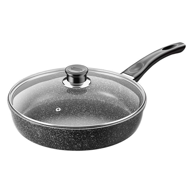 En nombre de Maifanshi, wok frito, sartén antiadherente, fondo plano doméstico, sartén para panqueques, sartén para albóndigas, sartén al por mayor