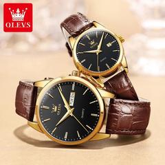 跨境外貿歐利時品牌手錶電子表防水夜光石英表情侶手錶一對送禮