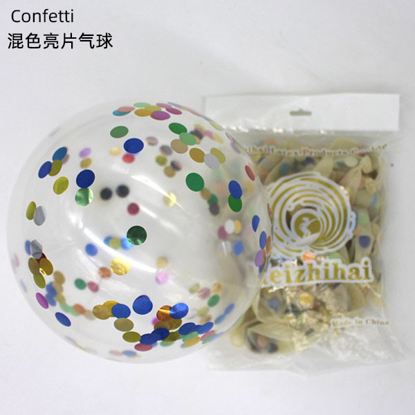 12-pulgadas de lentejuelas globo de confeti globo de látex decoración de la habitación de la boda fiesta de cumpleaños de la boda globo de diseño traje de personalización