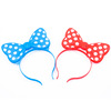 Flashing headband, colorful toy with bow, hairgrip, Korean style, wholesale