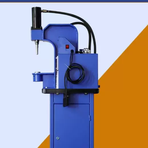 高铆钉机220V气动立式刹车片冲铆机电动液压刹车蹄片机大车