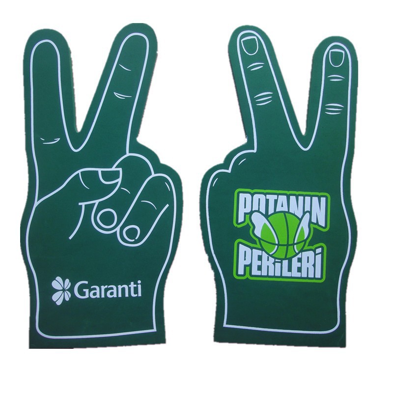 冲压成型eva手掌 eva冲型泡棉成型脚掌 EVA助威手掌