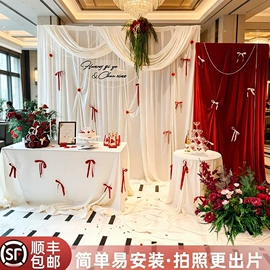 气球;场地布置道具;拉花、彩带