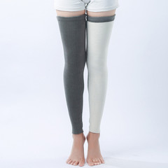 Thermal Knee Guards for Women and Men - Wool-lined, Thick and Long Socks, Knee Protection, Warmth Preservation, Anti-slip, Cold Leg Protection