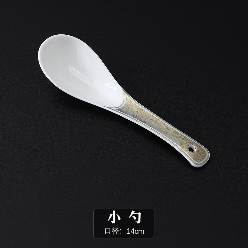 [고급 본차이나] 위에만시루 작은숟가락 5개 세트