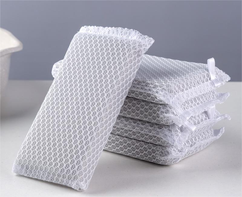 Hogar con esponja neta limpieza cocina limpieza cepillo lavavajillas toalla limpieza exfoliante esponja bloque limpieza paño de limpieza 5 Pack