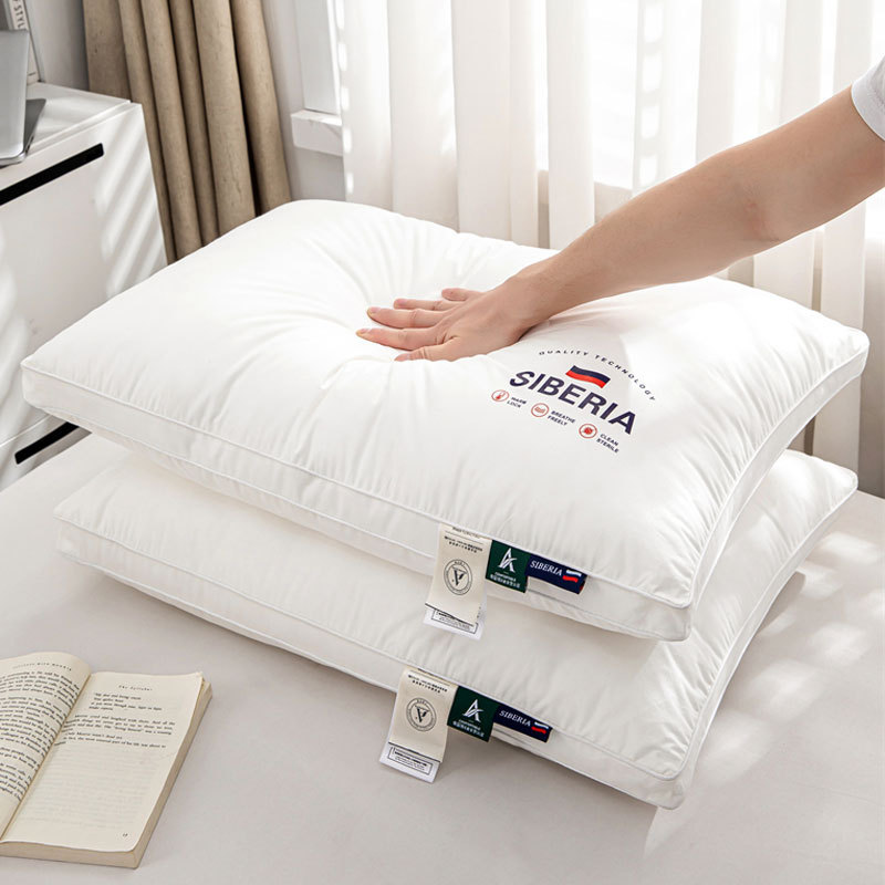 Cotton Hotel Pillow Pillow Core A Pair of Single Person Homestay Hotel Home Student Sleep Helps Cervical Spine Protection Whole Head Wholesale Cotton Hotel Pillow Pillow Core A Pair of Single Person Homestay Hotel Home Student Sleep Helps Cervical Spine Protection Whole Head Wholesale