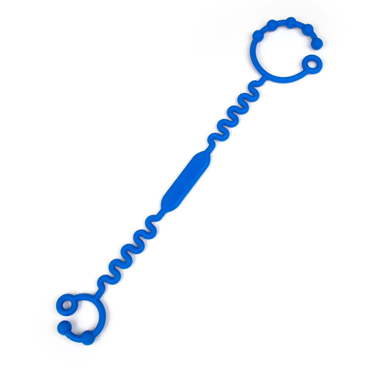 Botella de alimentación de silicona al por mayor transfronteriza cadena anti-perdida de silicona multifuncional cuerda anti-caída botella de alimentación taza de agua clip de pezón cuerda fija