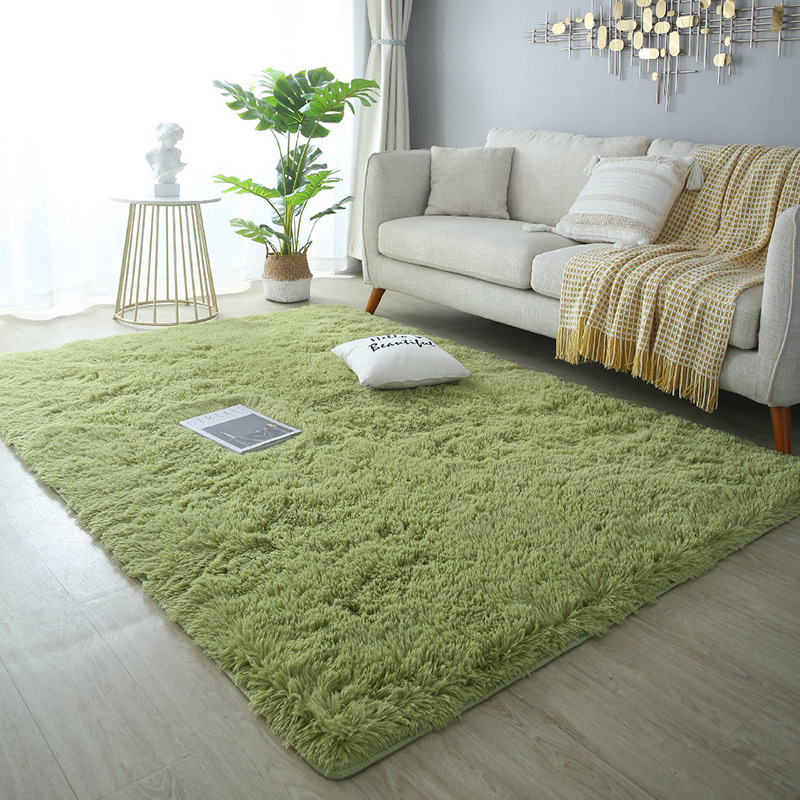 Nórdico ins estilo lindo alfombra sala de estar dormitorio mesa de café alfombra de la habitación de la muchacha de cabecera del hogar felpa engrosada Manta