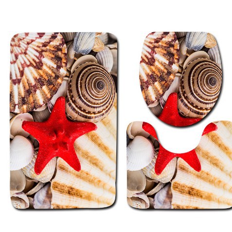 Delfín océano 3D estilo baño alfombra de piso traje antideslizante alfombra de piso transfronterizo Venta caliente suministro entrega patrón