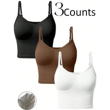 L 12920 Seamless push-up camisole �޷������������ؿ羳��