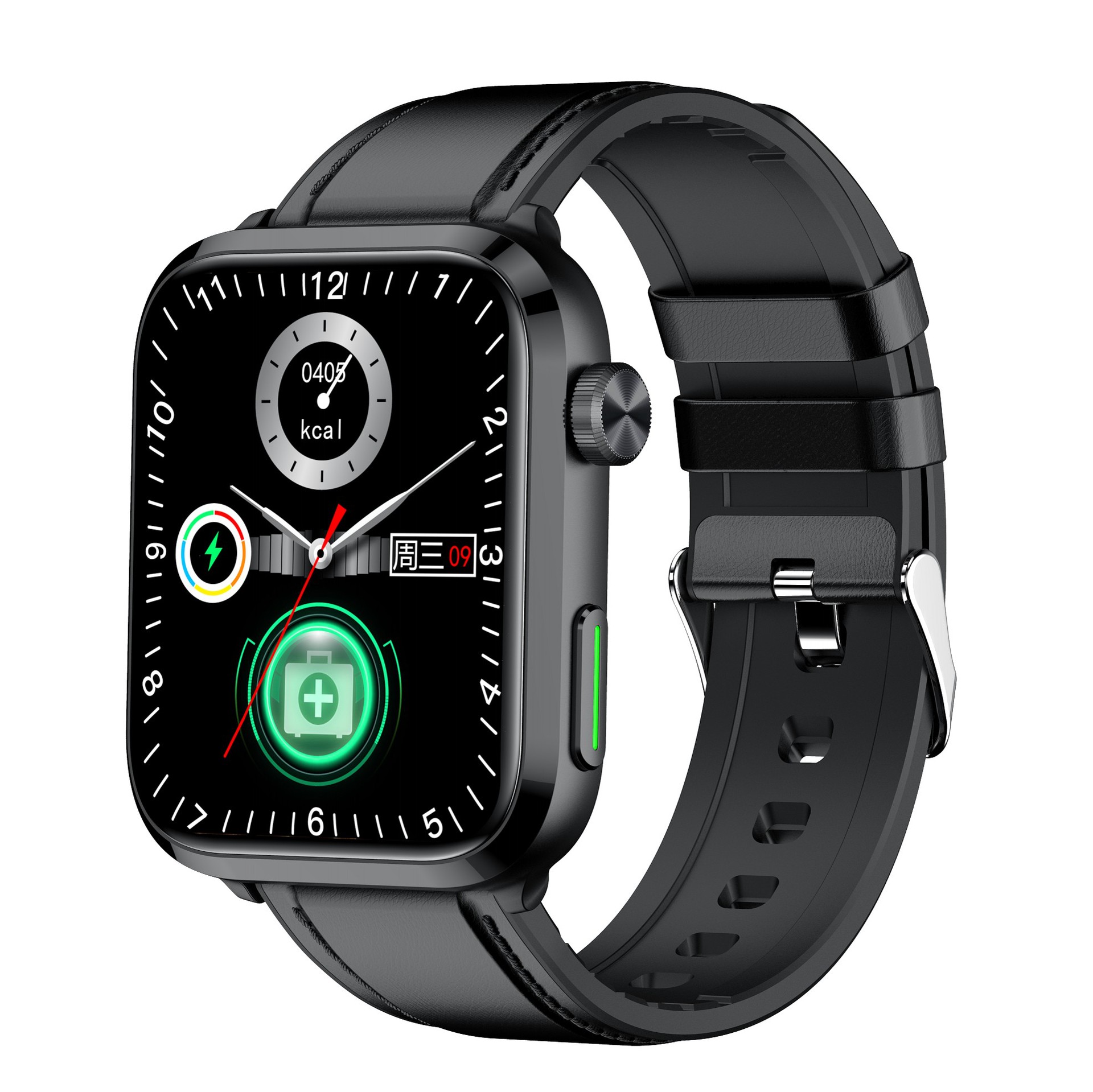 New F220 smartwatch, laser infrared therapy, Bluetooth call, heart rate, oxygen, glucose, uric acid, blood lipids, body_voghion.com