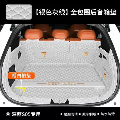Suitable for 2026 Changan Deep Trunk Mat - gray-full-coverage-model-changan-deep-blue-s05
