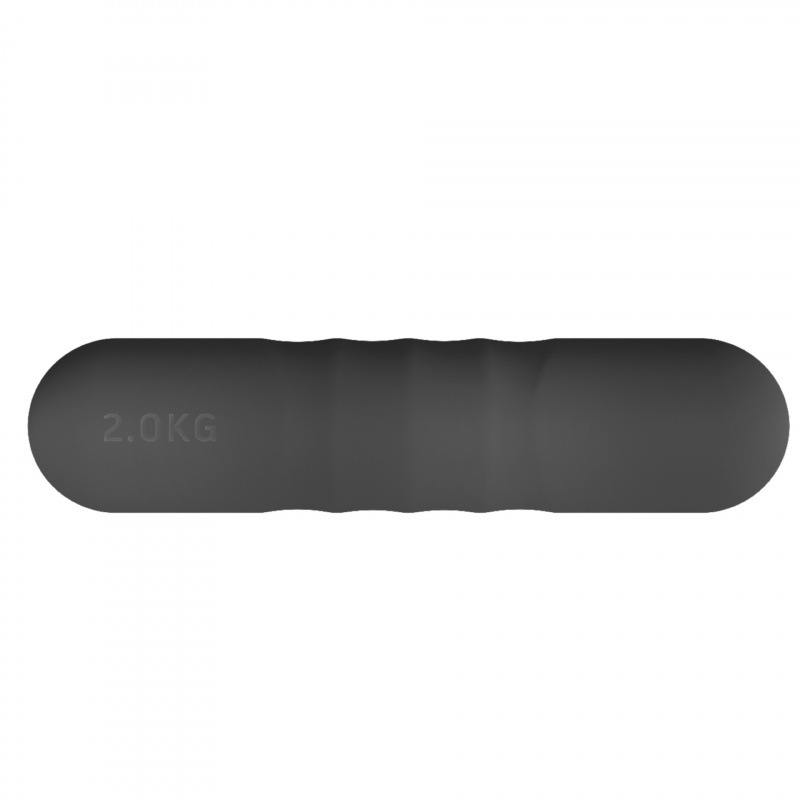 Dumbbell redondo de silicona fijo equipo de fitness yoga pilates entrenamiento de fuerza dumbbell redondo de silicona