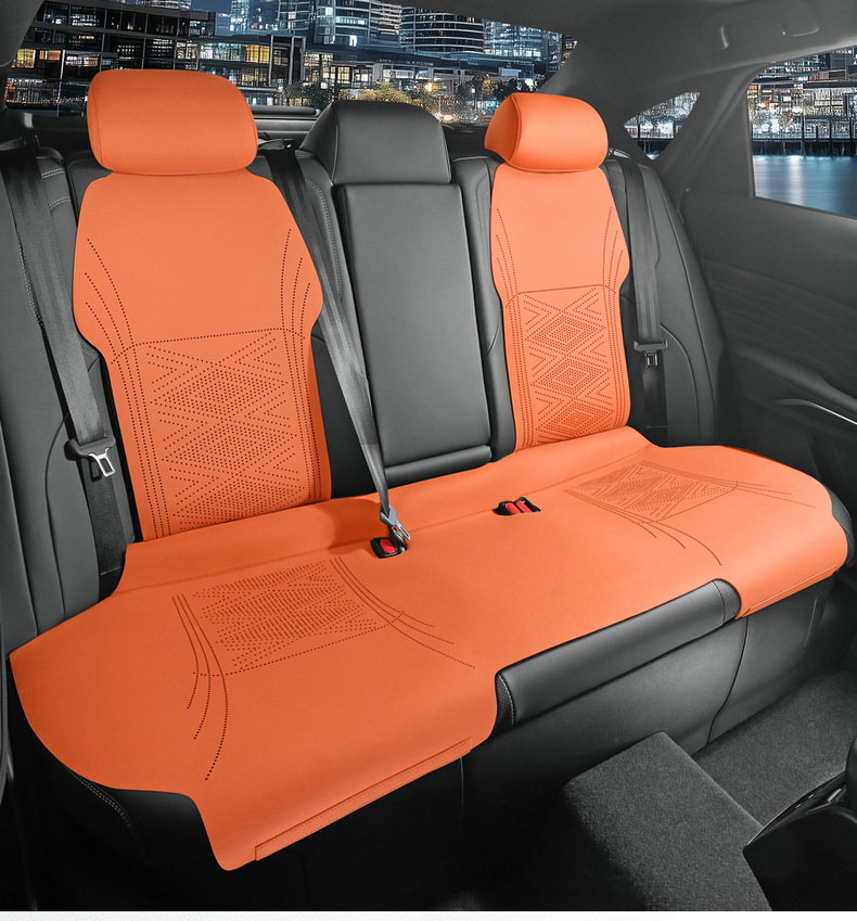 Gac Toyota 9Th Generation Camry Special Seat Cushion, Ninth Generation Car Seat Cover, Half-Cover Four-Season Suede Seat Cover