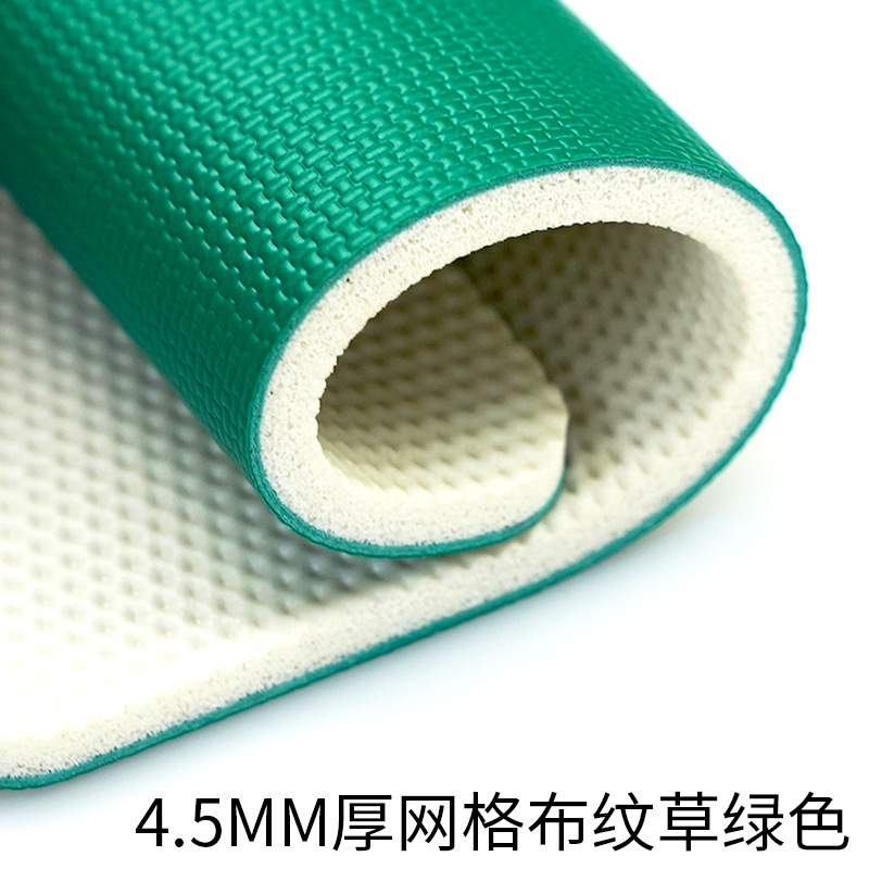 4.5mm 두께의 메쉬 천 잔디 녹색