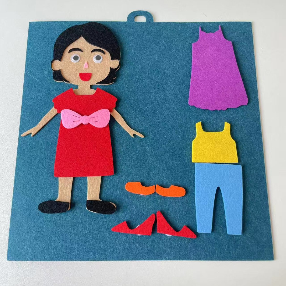 Jardín de infantes personajes de mano juguete área de rompecabezas actividad juguete ayuda didáctica clase pequeña tarjeta de material casero puzzle