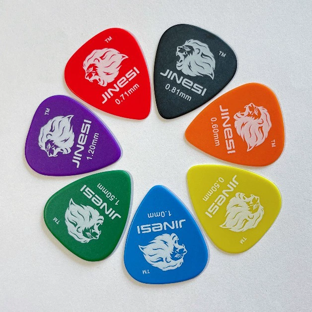 Медиатор для электрогитары Saigang матовый/Нескользящий из целлулоида из АБС-пластика/гавайской гитары Delrin