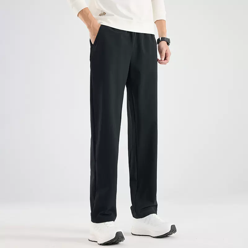 户外冲锋裤男秋冬防风防水透湿耐磨抗撕裂徒步登山软壳直筒长裤男