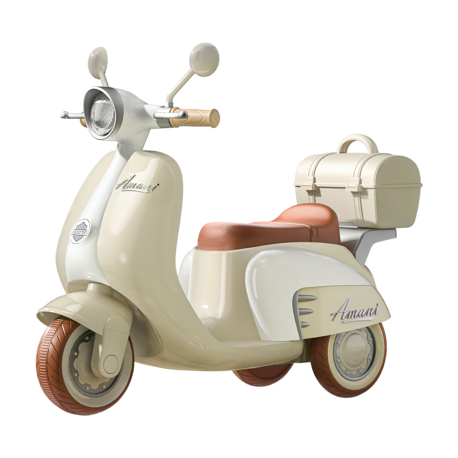 Motocicleta eléctrica para niños, triciclo recargable, coche de juguete de control remoto para bebés para hombres y mujeres, coche de batería para personas de doble accionamiento