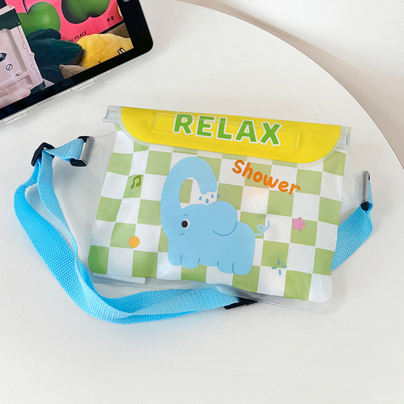 Bolsa impermeable Riñonera-baño elefante