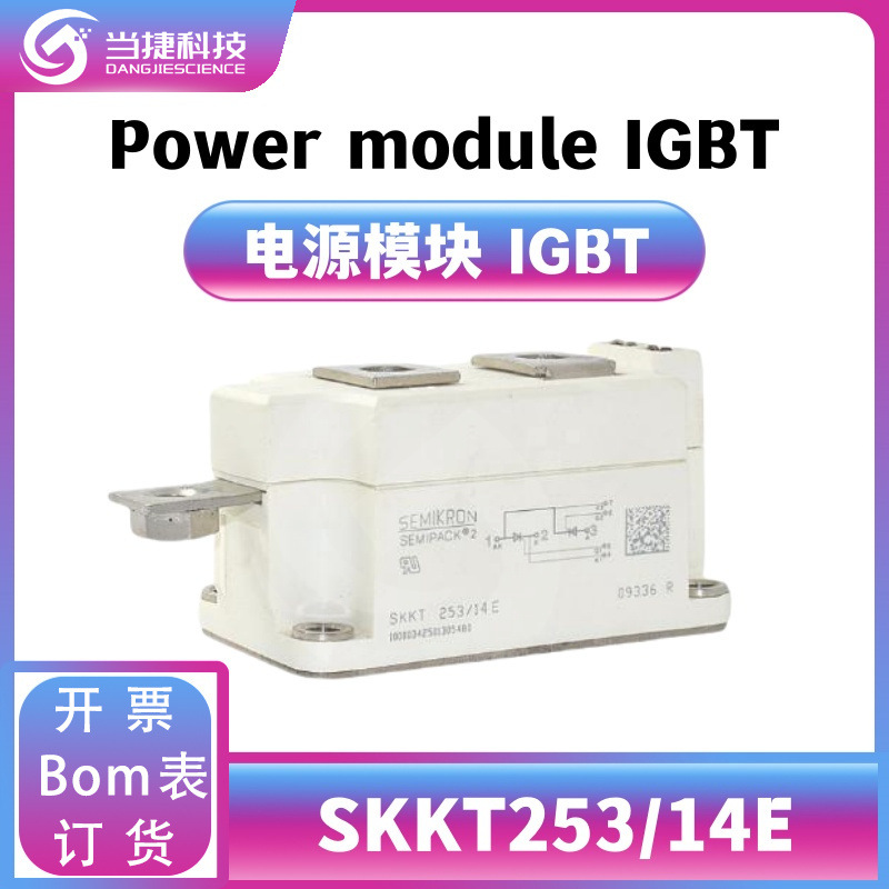 SKKT253-14E IGBT全新模块 大功率SKKT253整流器 原装现货
