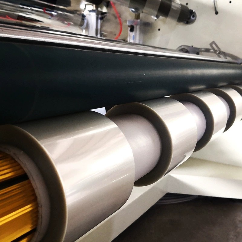 供应BOPP气刀文具胶带分条机自动胶带分条机封箱透明胶带切卷机