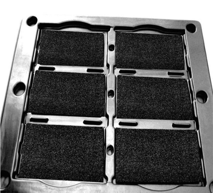 厂家供应黑色导电泡沫/电子厂铝箱厂导电泡沫/黑色静电泡沫