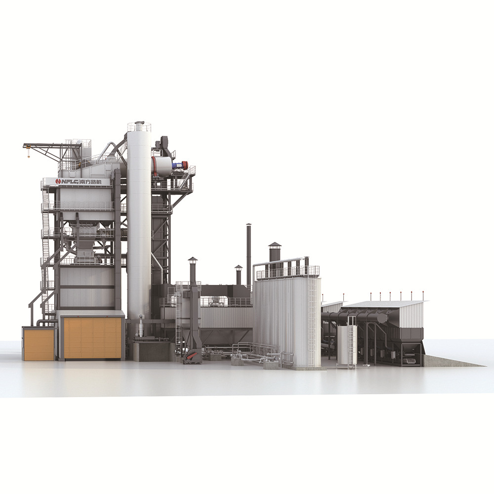 热再生沥青拌和设备山东生产沥青搅拌站160T原生配120T再生沥青站