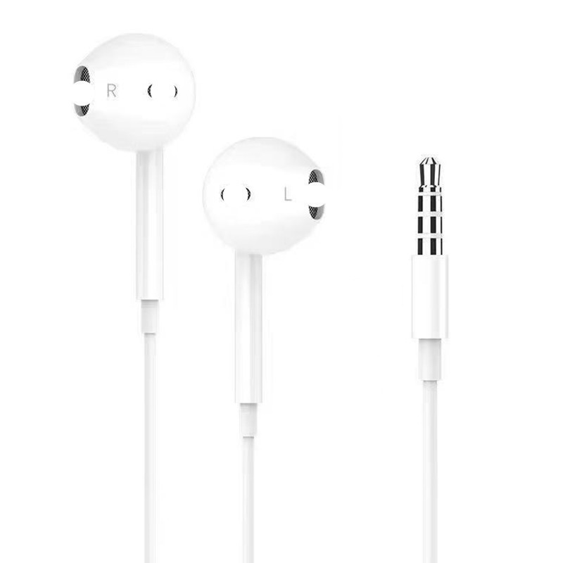 3.5 auriculares con cable de orificio redondo tipo c semi-in-in HD teléfono móvil con marca auricular fábrica al por mayor