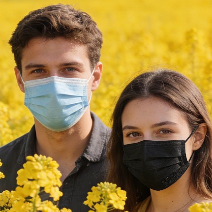 一次性口罩防晒透气亲肤熔喷布加持多色可选生产厂家量大优惠