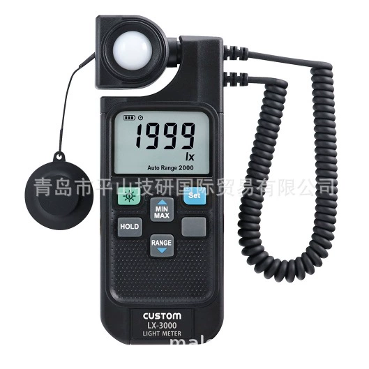 CUSTOM Toyo LED Цифровой измеритель освещенности LX-3000