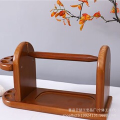 木质毛线轴架跨境批发手工编织辅助DIY毛线收纳架木制缝纫线轴架