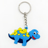 Dinosaur, keychain, transport PVC, pendant, accessory, toy, European style, Birthday gift