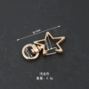Star buckle light golden color