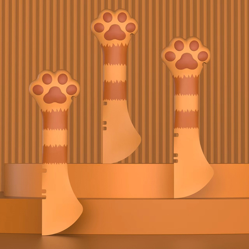 ペット缶切りスプーンツーインワン猫缶シリコンスプーンスプーン猫シャベルウェットフードフィーダークロスボーダー|undefined