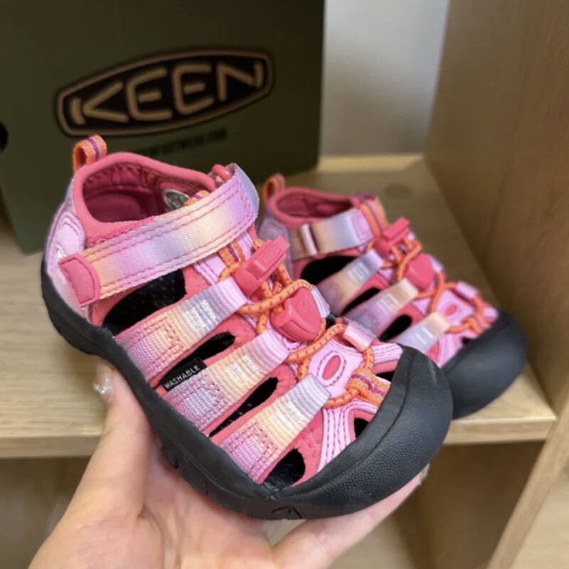 Ken/科恩子供の渉水靴サンダルの包頭は赤ちゃんのビーチ靴の屋外の追跡靴を蹴るのを防ぎます。|undefined