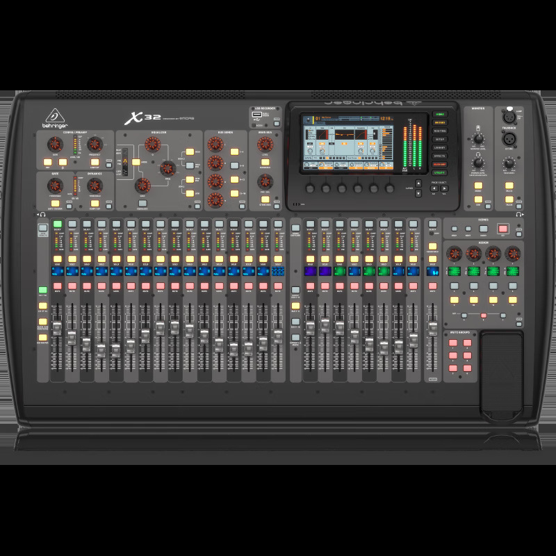 Behringer Bellinger X32 X32C X32P high-end digital mixer 32 speech stage performance Behringer Bellinger X32 X32C X32P high-end digital mixer 32 speech stage performance
