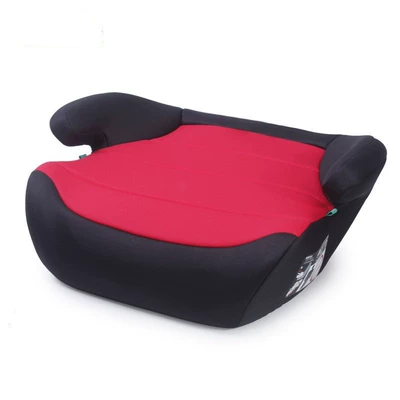 Car child safety seat for 3-12 Years Old, Portable - red-and-black-auxiliary-belt