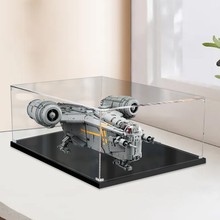 适用乐高75331剃刀冠号亚克力展示盒 透明玻璃罩防尘罩手办收纳盒