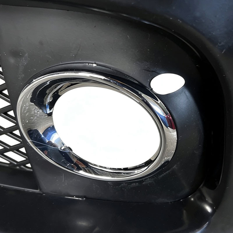 Suitable for Mitsubishi Lancer Evo10 Electroplated Front Bumper Surround Modification Parts, Car Exterior Parts Made of Pp Material