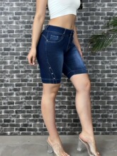 T 9518 Fashion Summer Turn Up Shorts ���������̿� �羳����