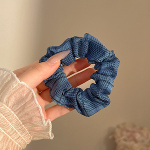 Anillo de cabello perezoso coreano cuerda de cabeza intestino grande niñas de alto nivel de la sensación de cabello de alta elasticidad correa de cabello de cabello super grande