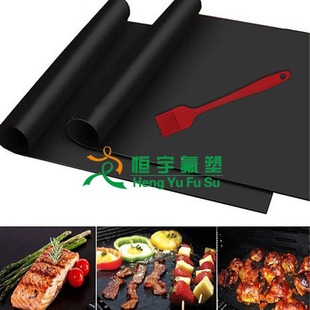 High temperature resistant barbecue Mat non-stick barbecue Mat BBQ Grill Mat Teflon barbecue Mat copper color barbecue Mat