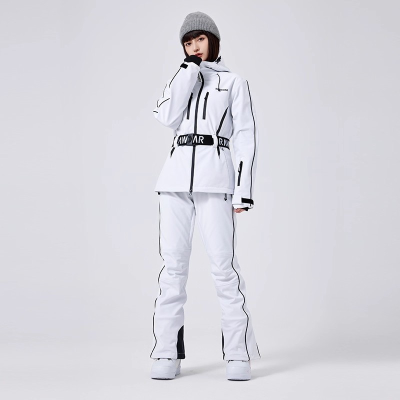 滑雪服女套装双板冬季防风防水单板滑雪衣裤雪服 支持代发 可定Z