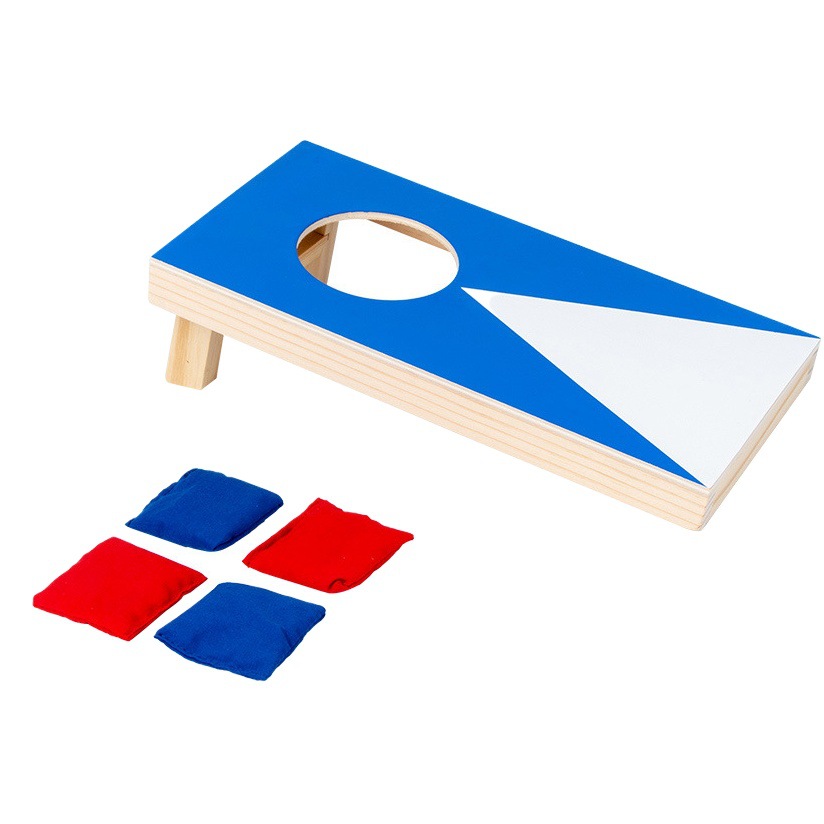 Juego de mesa de lanzamiento de sacos de arena de madera 3-6 años capacidad de coordinación mano-ojo DE LOS NIÑOS entrenamiento sensorial educación temprana juguetes educativos