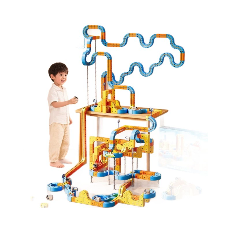 Magnetic constructor, magic variable children's subway, toy for boys, new collection, Birthday gift