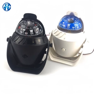 Lc760 LED işıqlı tənzimlənən maqnitli dəniz kompas bilyası