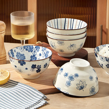 墨色日式个人专用吃饭碗家用高颜值米饭碗餐具特别好看精致陶瓷碗