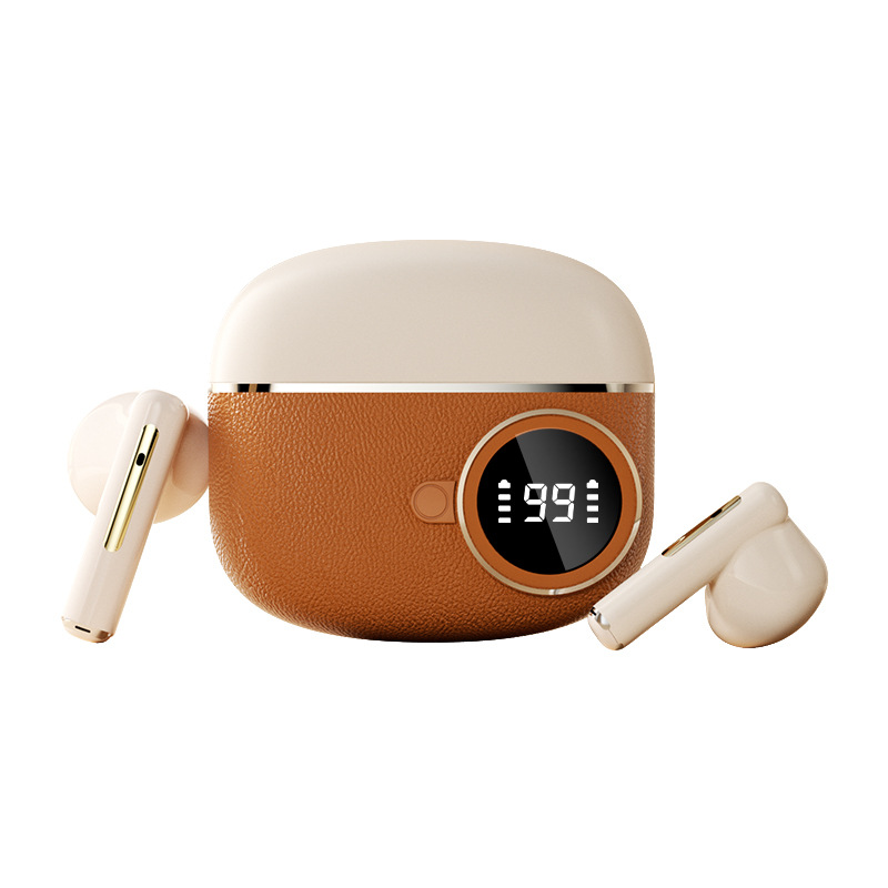 Auriculares inalámbricos Bluetooth populares transfronterizos, fábrica de origen, D339 personalizados con pantalla digital, auriculares inalámbricos con reducción de ruido de alta calidad